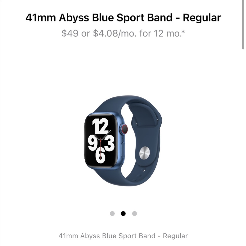 41mm Apple Watch Sport Band
